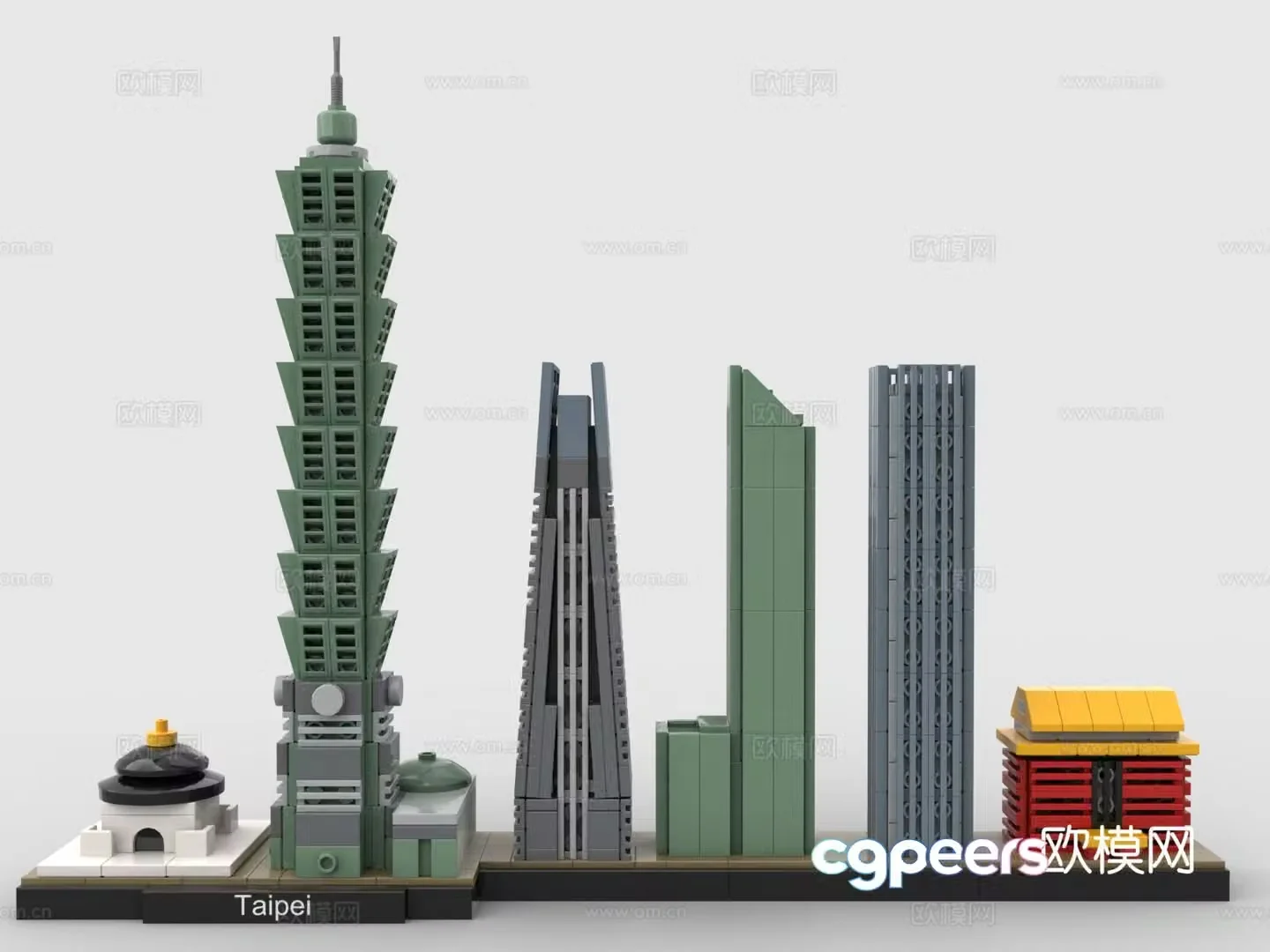 Lego toys building block toys building complex 3d model