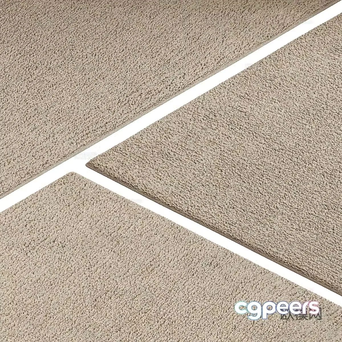 New Chinese style fabric carpet 3D model