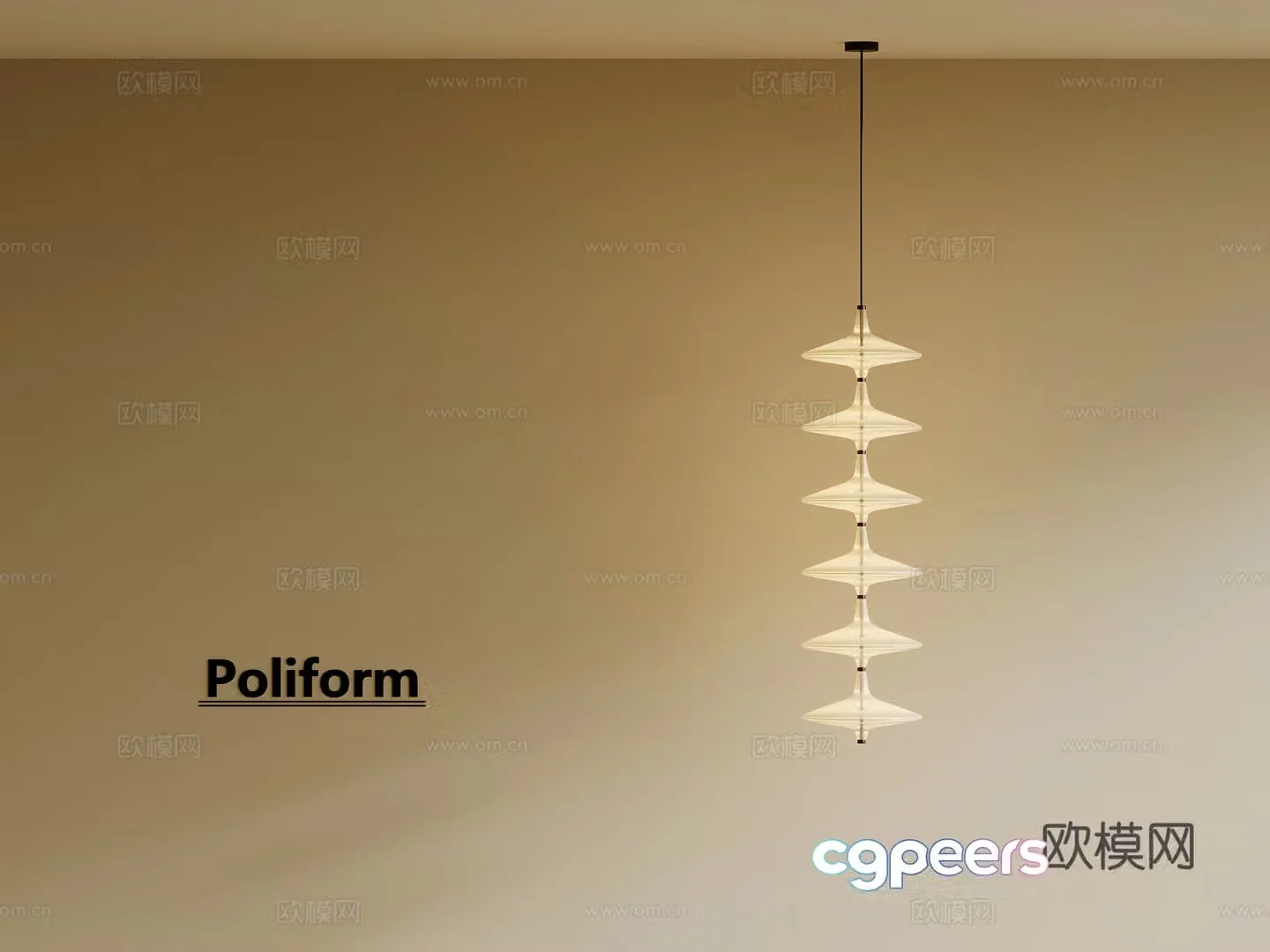 Modern Chandelier Decorative Chandelier 3d Model