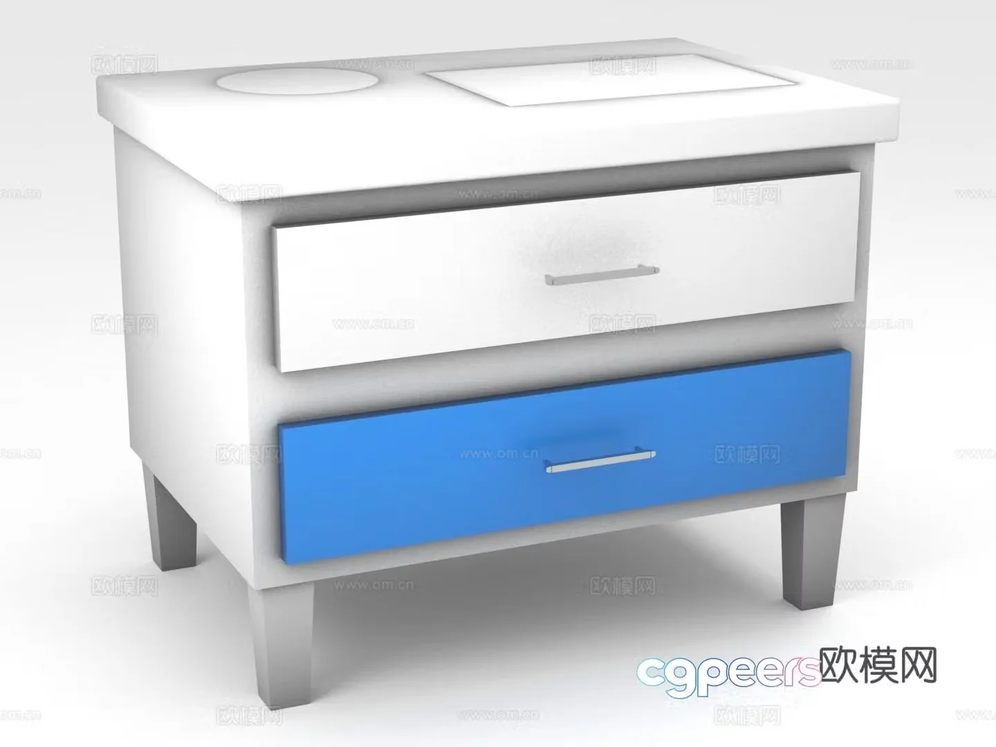 Chest of drawers storage cabinets bedside tables side cabinets medical cabinets cabinets 3d model