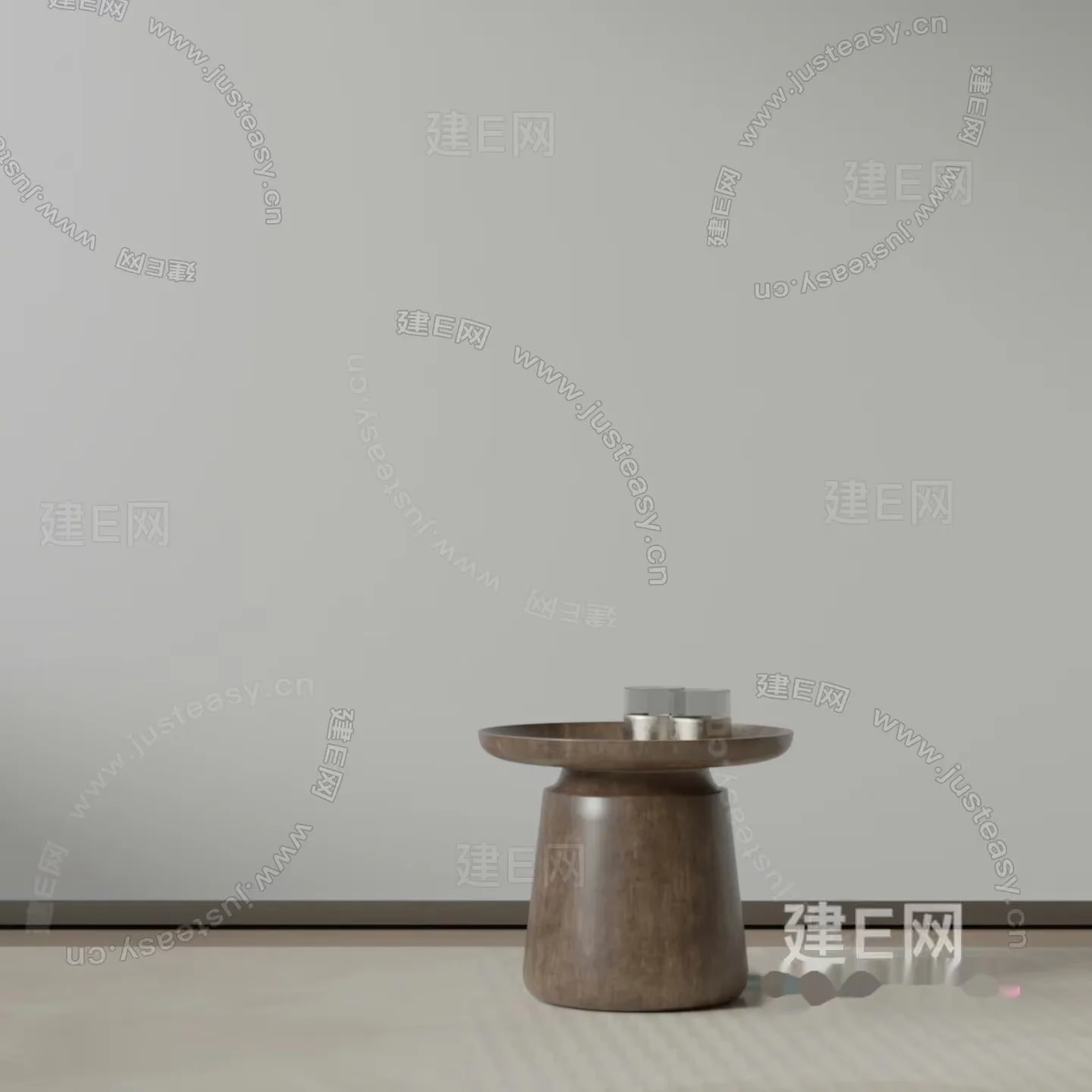 Modern Side Table 3D Model – 20986 – VRAY Render