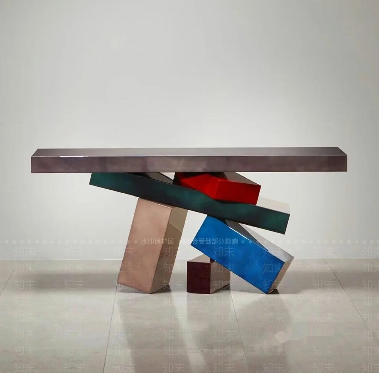 A Modern Bench With A Unique Design 3D Model – 15751 – VRAY Render