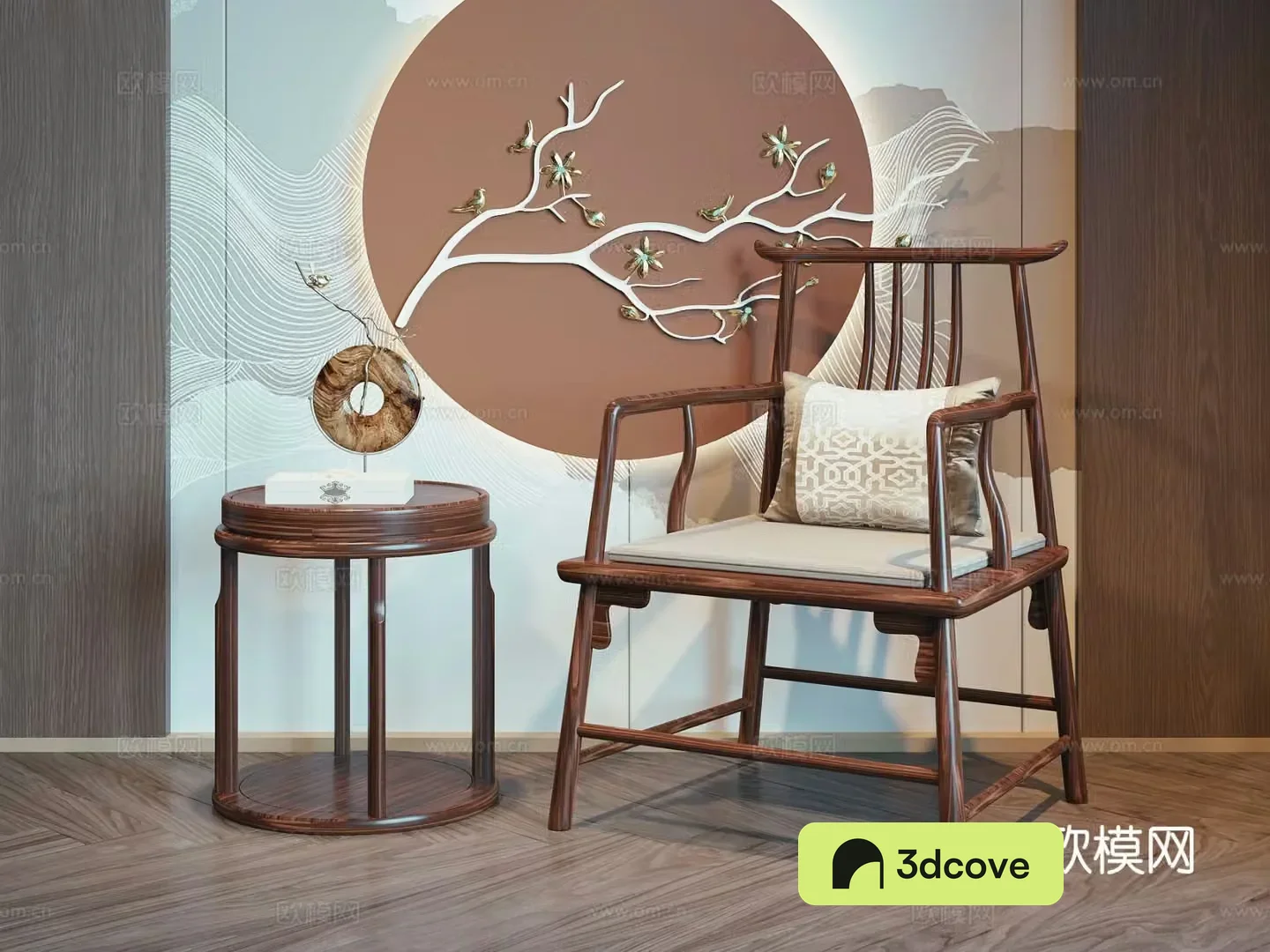 New Chinese style chair Taishi chair