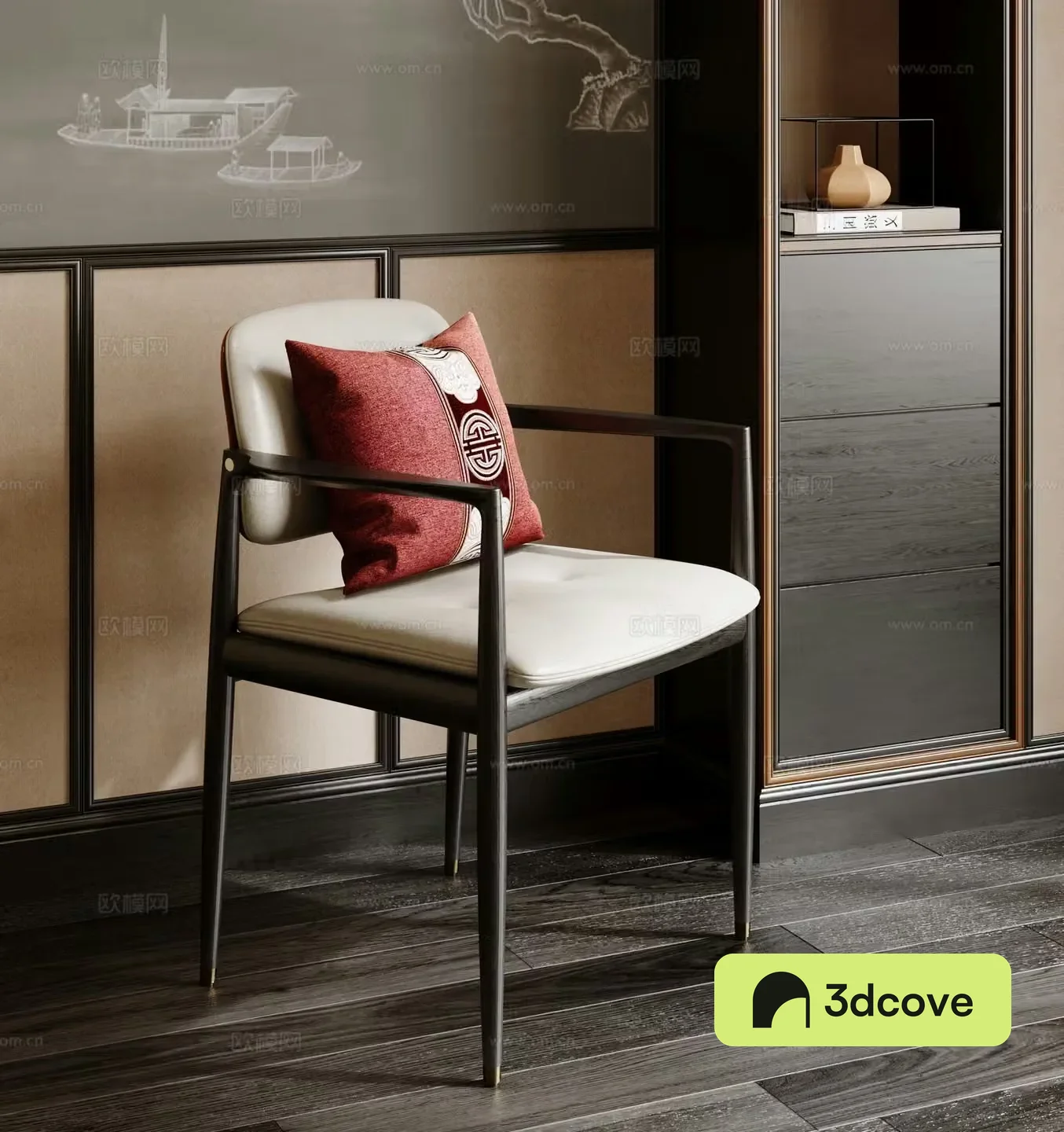 New Chinese single chair