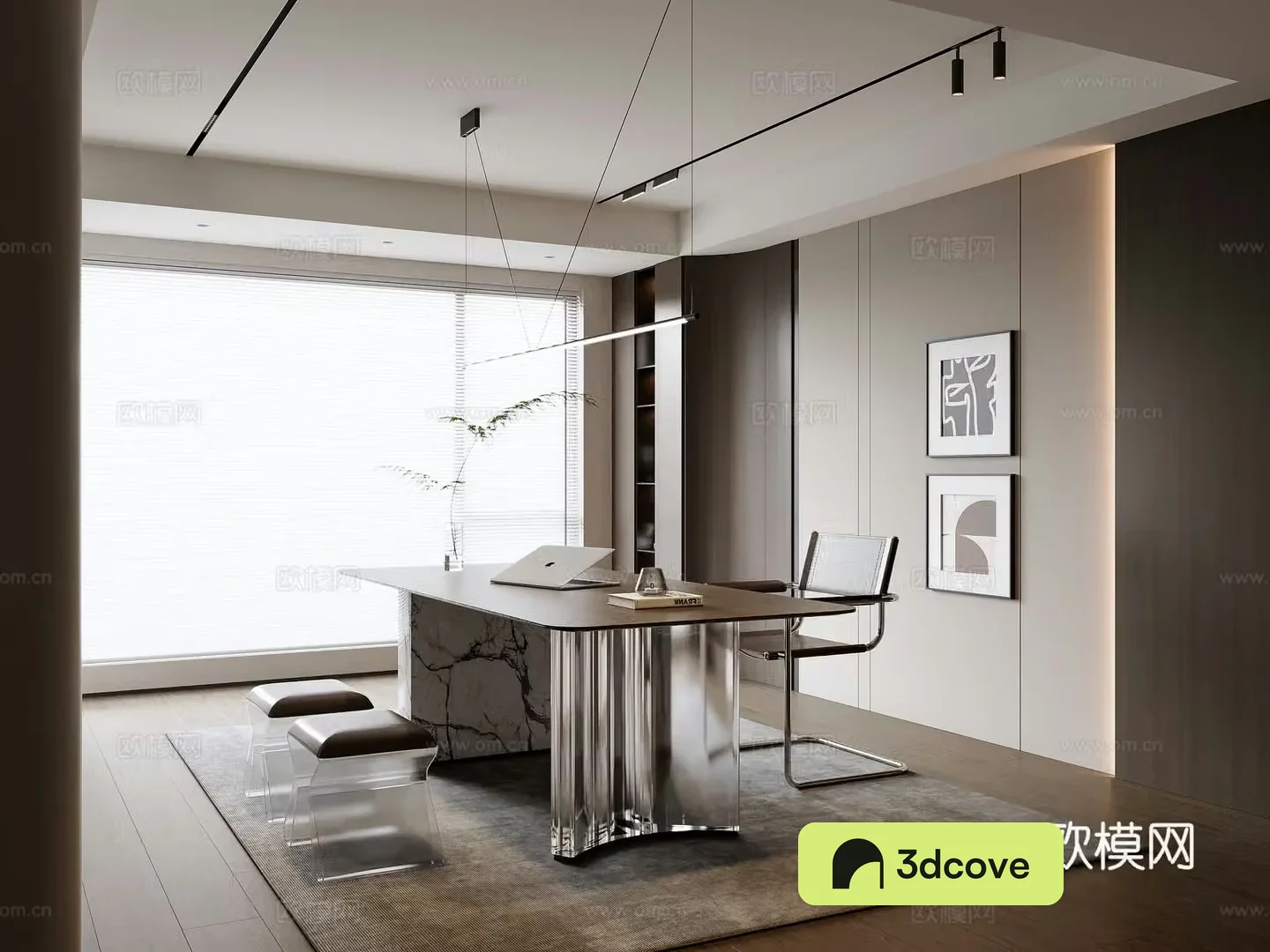 Modern Italian home study