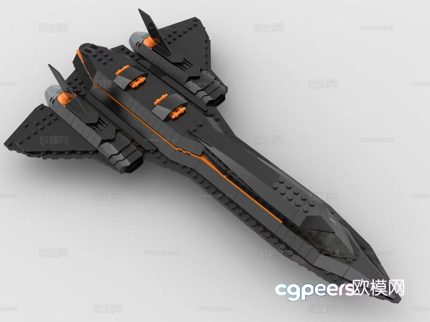 LEGO LEGO toys building blocks fighter 3d model