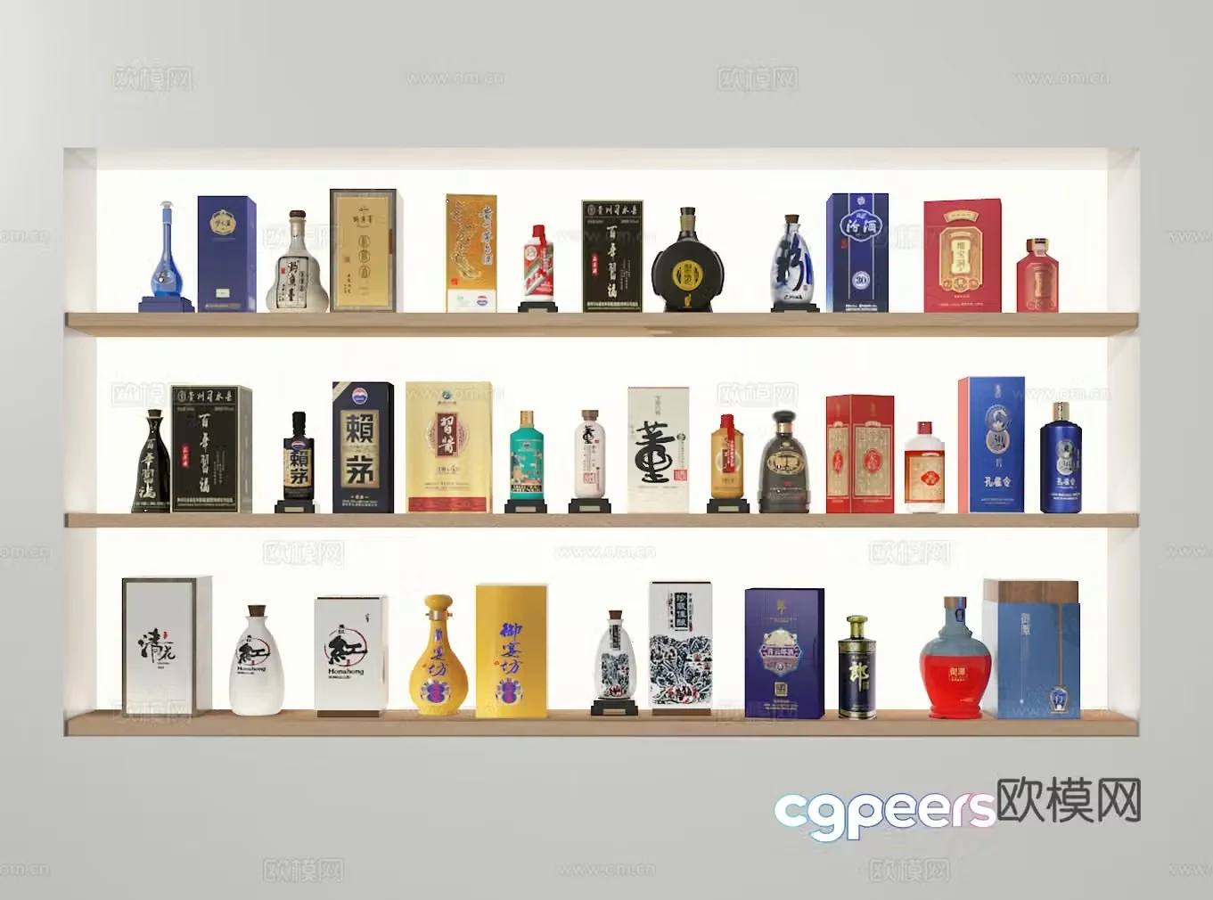 3d model of wine