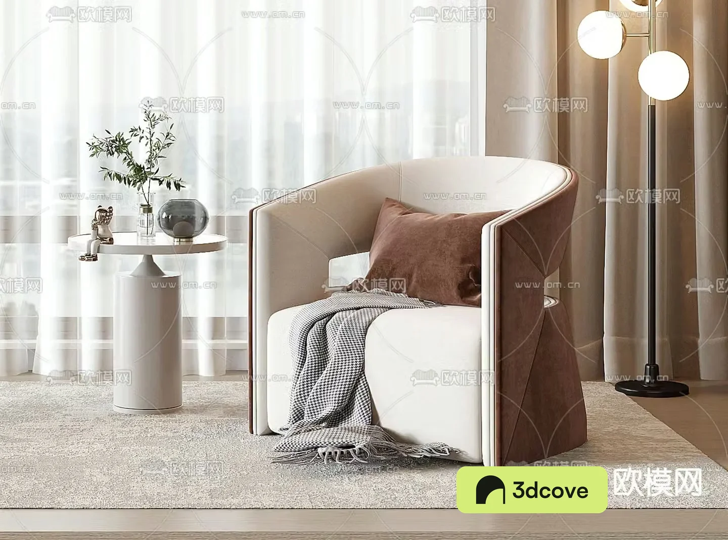 Single sofa leisure sofa