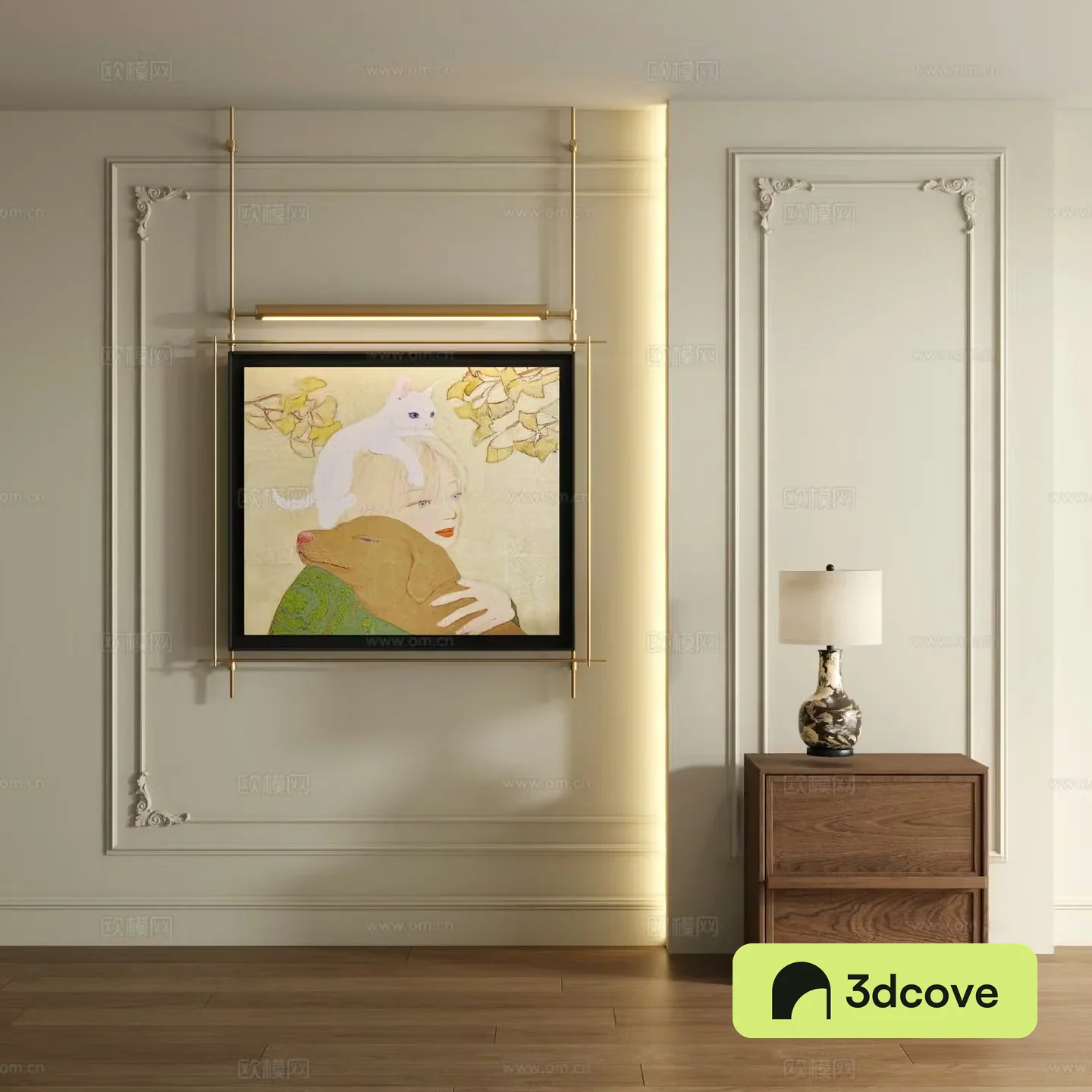 Modern decorative painting