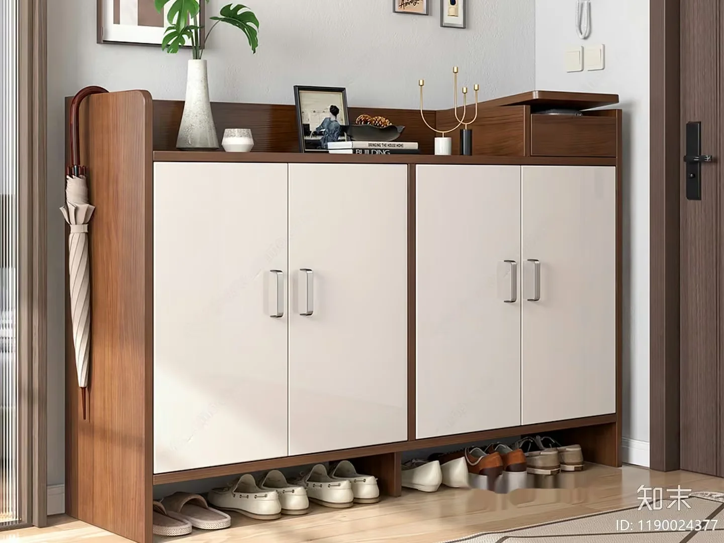 A Shoe Cabinet 3D Model – 6044 – VRAY Render