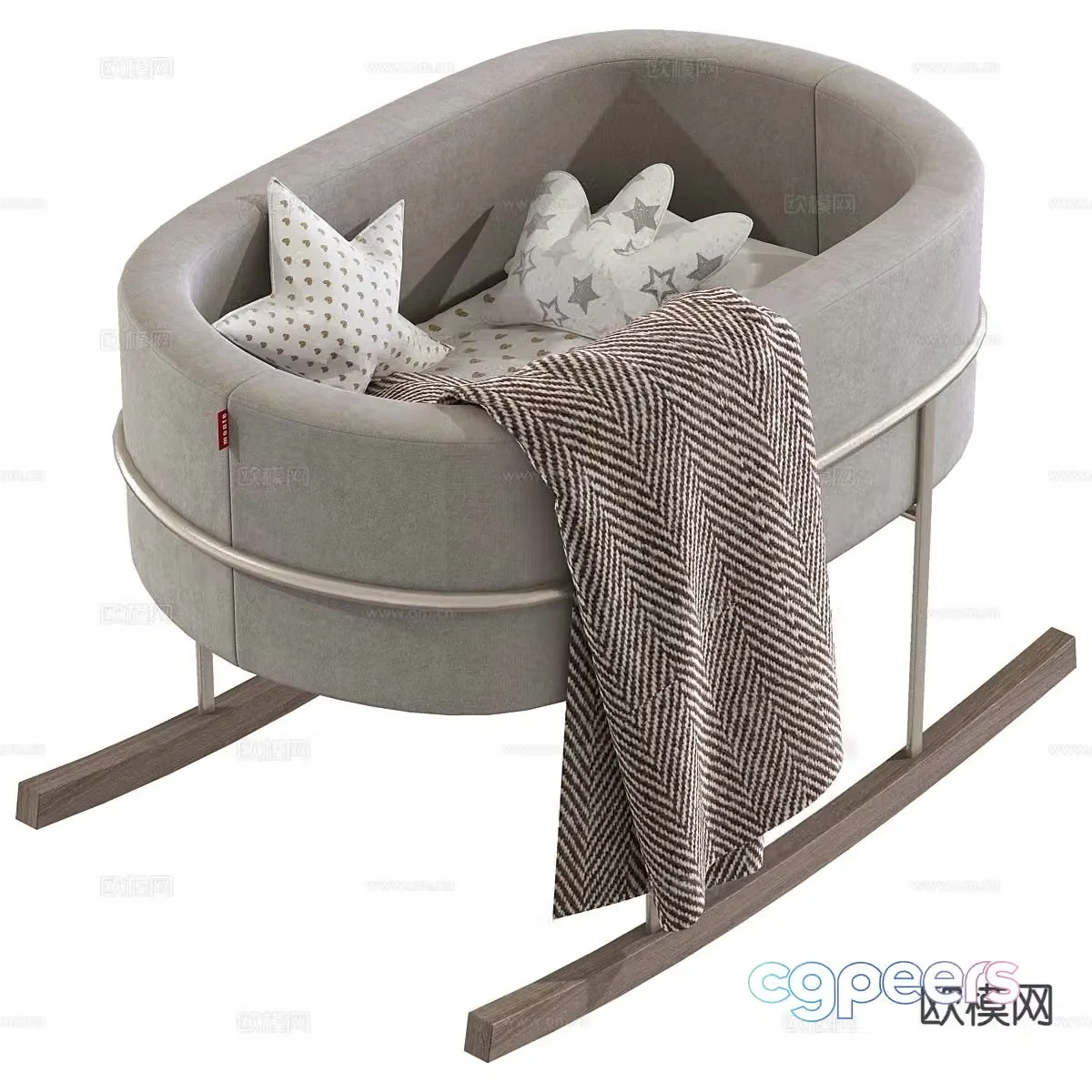 crib 3d model