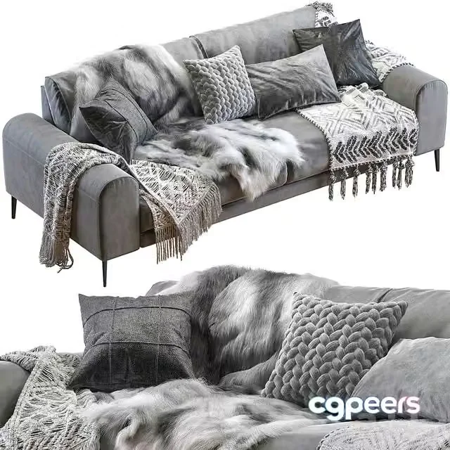 3ds Max Free – Joy sofa Pohjanmaan 228 cm