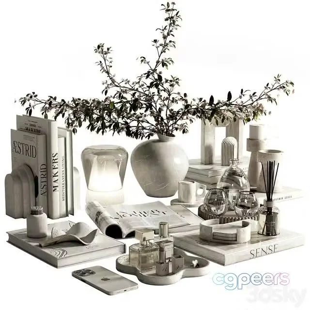 3ds Max Free – Decorative set 19