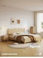 Cozy Bedroom 3D Model – 8211 – VRAY Render