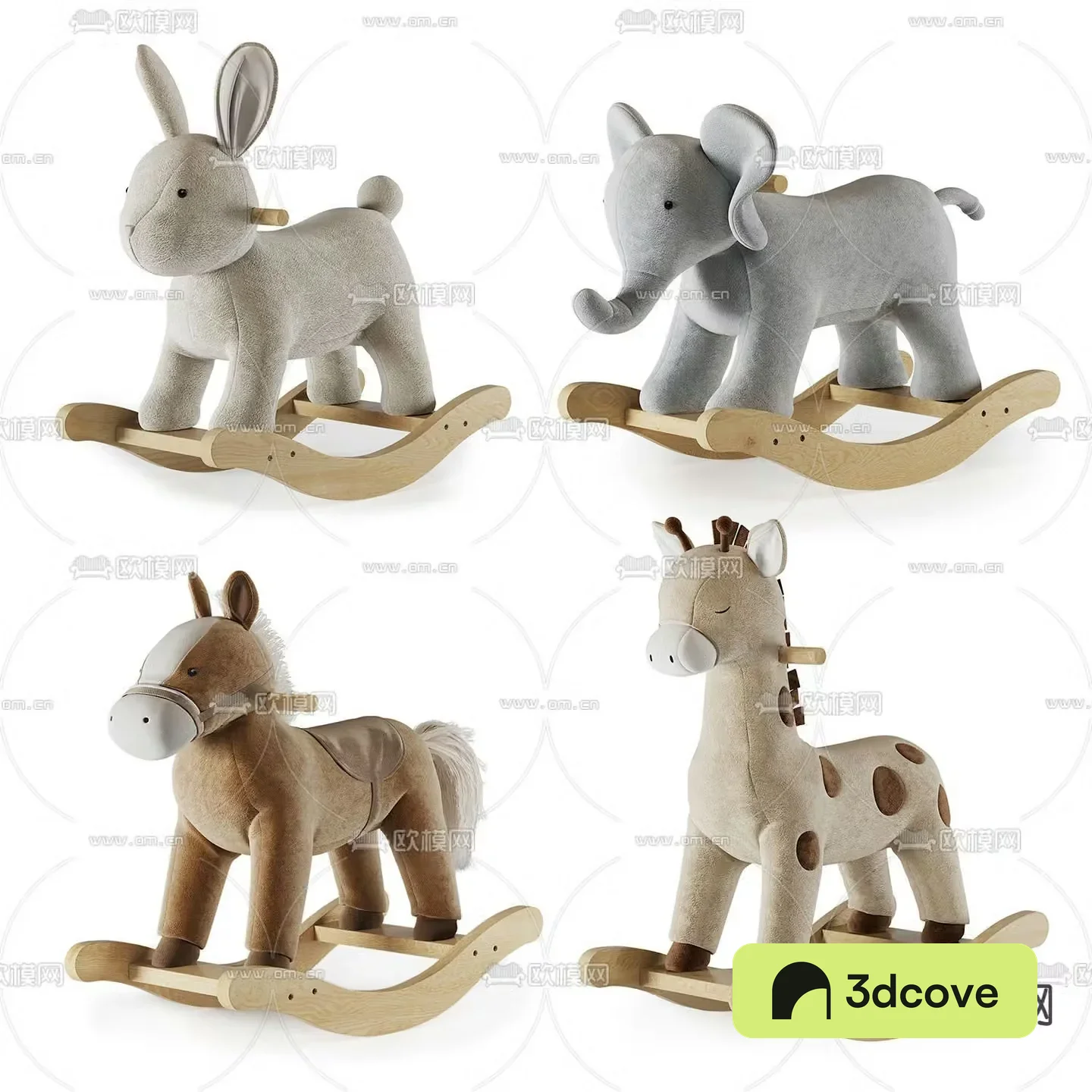 Modern children’s rocking chair