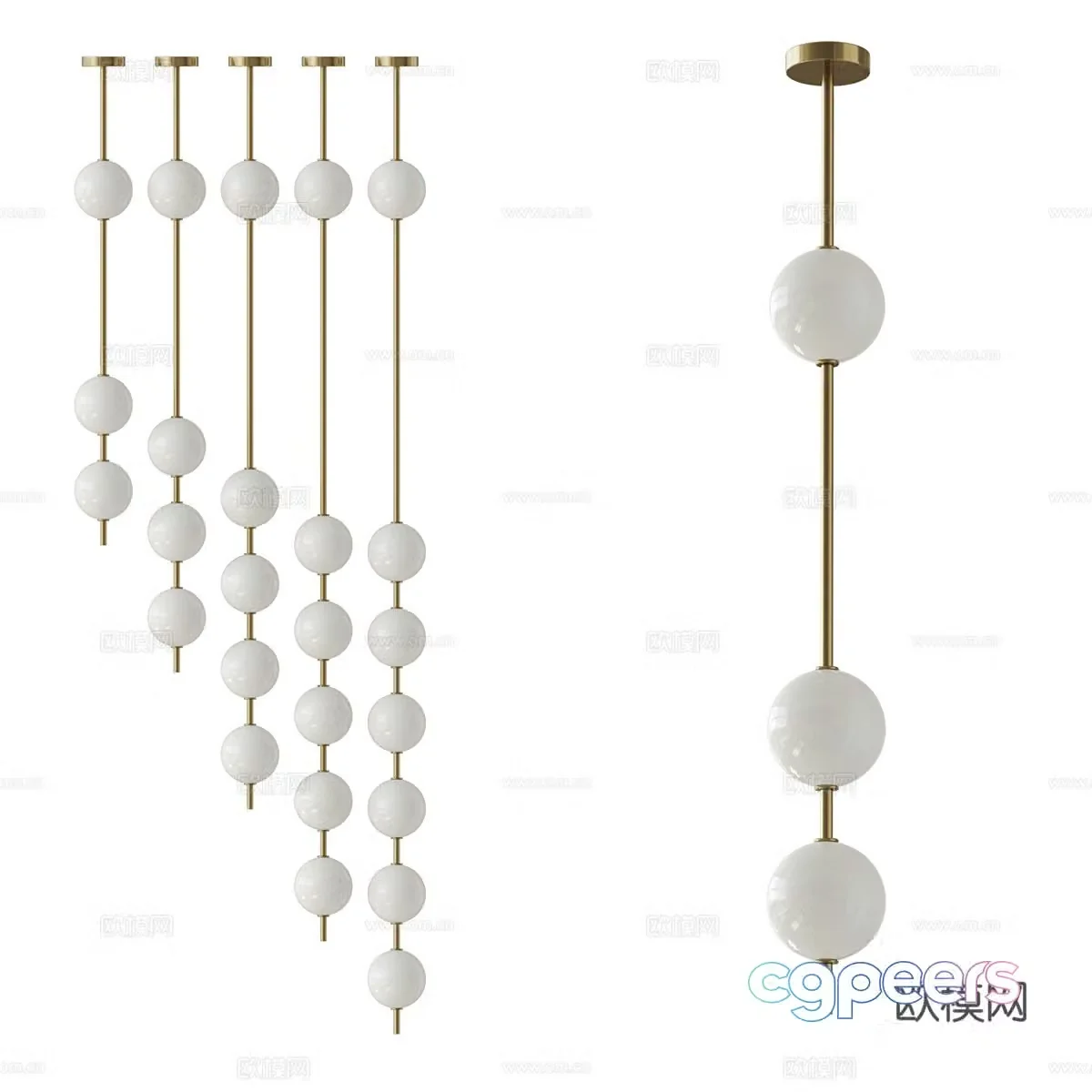 Ceiling light 3d model