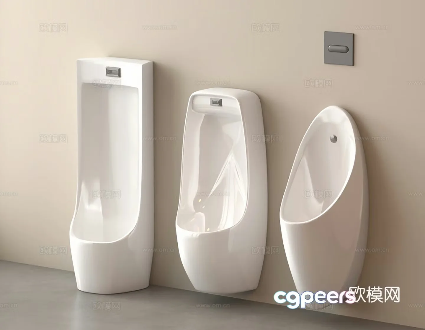 Other kitchen and bathroom urinal 3d model