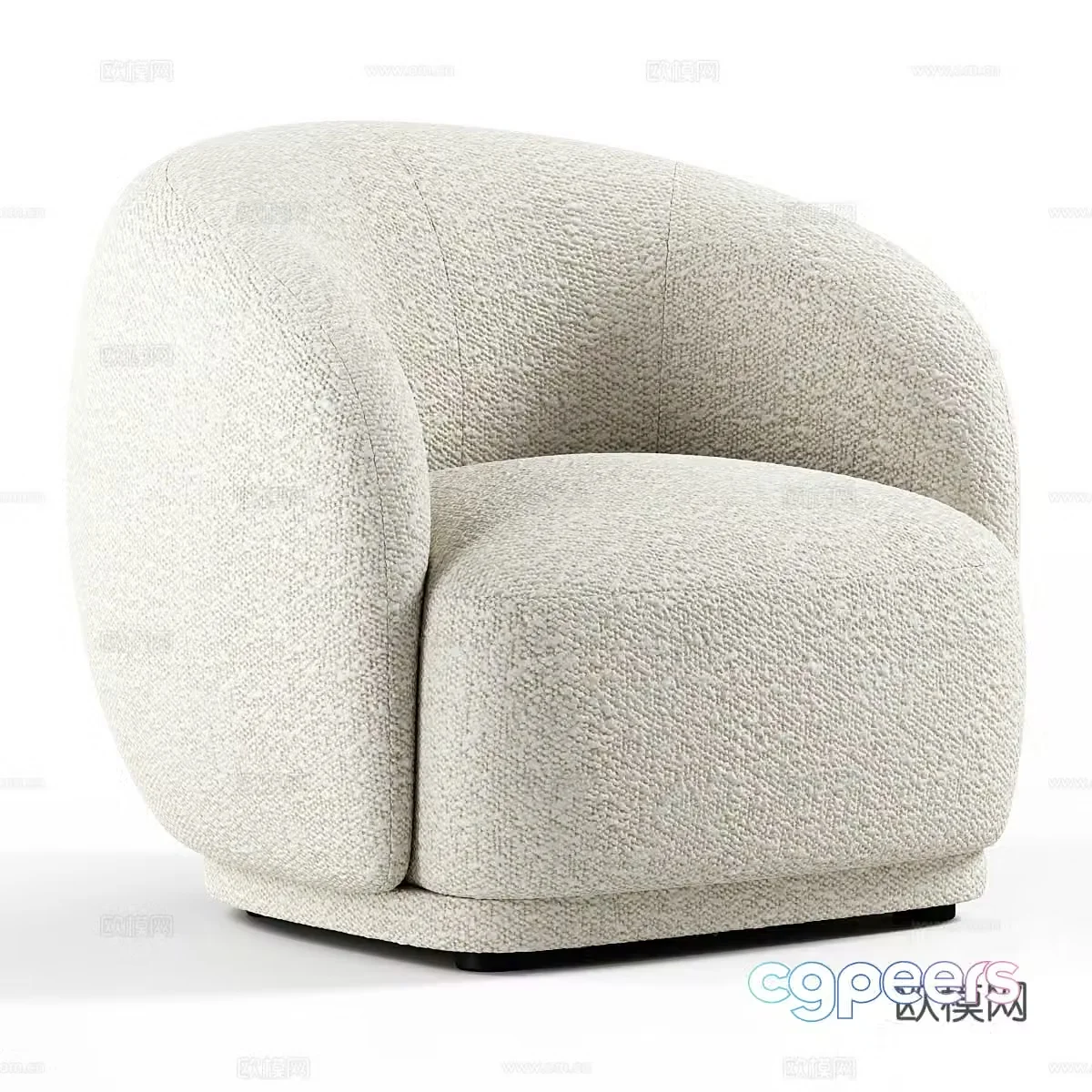 Modern leisure sofa 3d model
