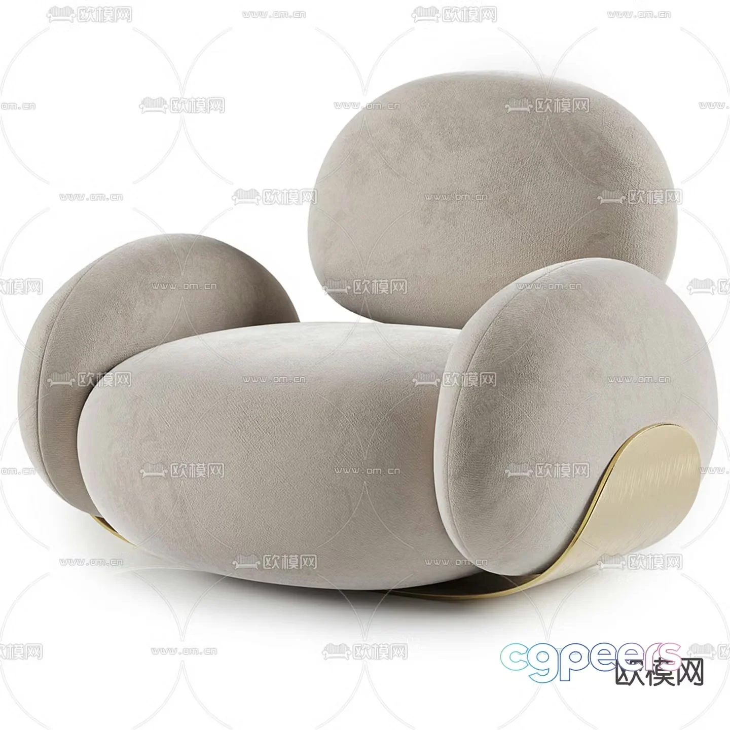 Leisure sofa 3d model