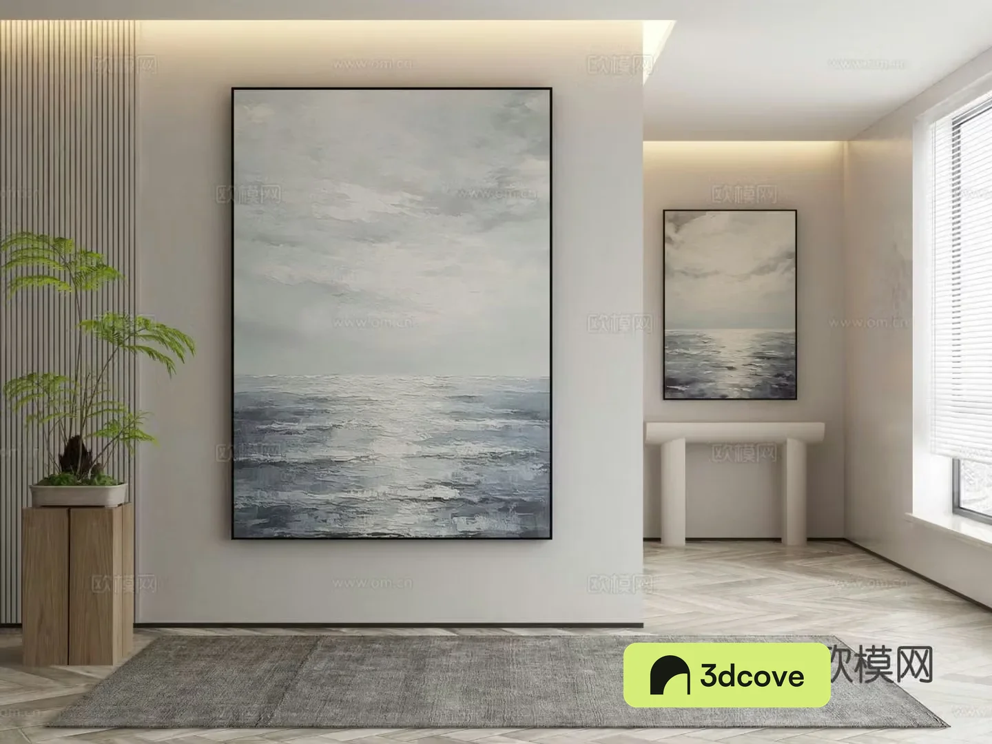 Modern landscape painting decorative painting