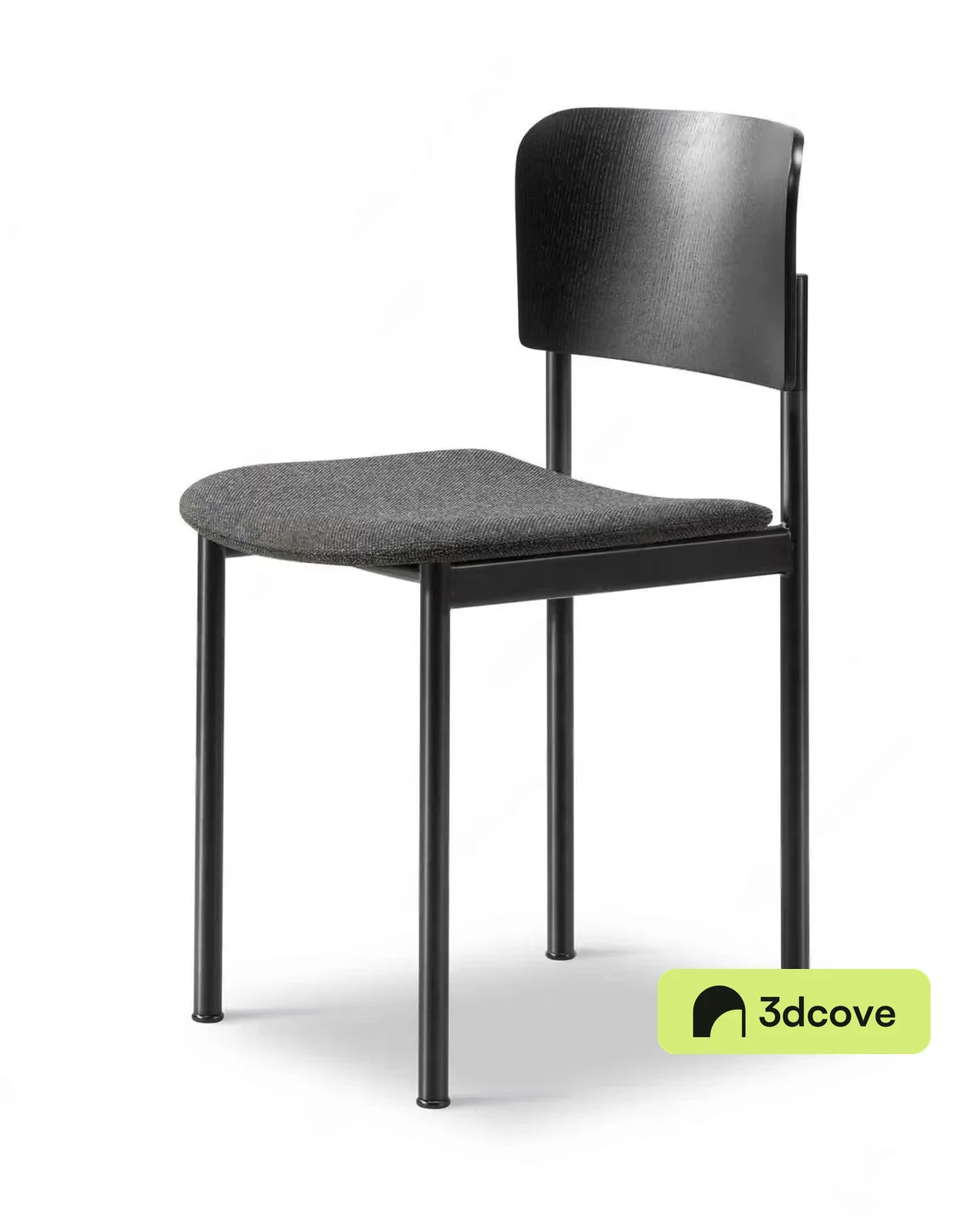 Simple Black Chair