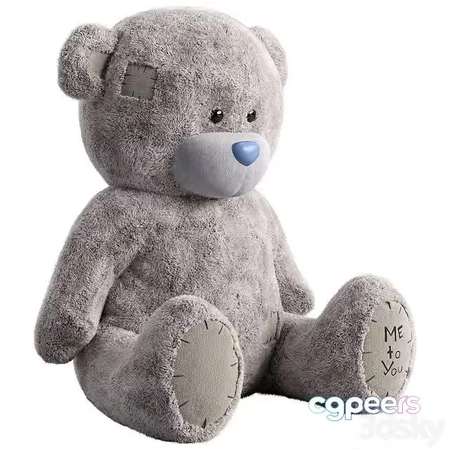 3ds Max Free – bear toy
