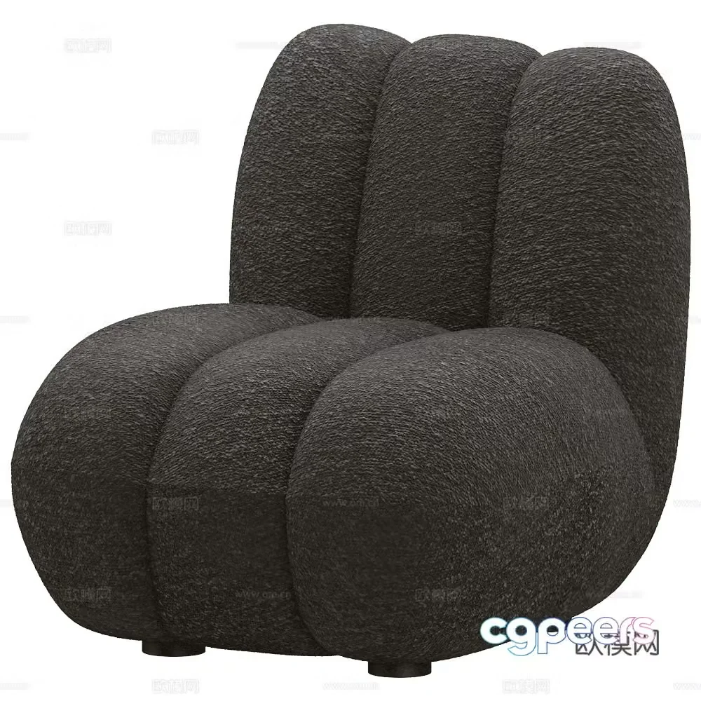 Copenhagen lounge sofa 3d model