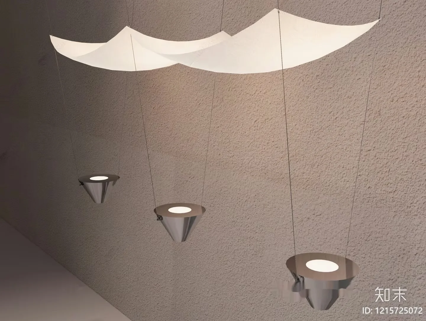 Modern Light Fixtures 3D Model – 17488 – VRAY Render