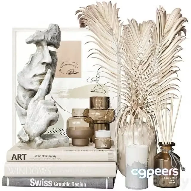 3ds Max Free – Decorative set 22
