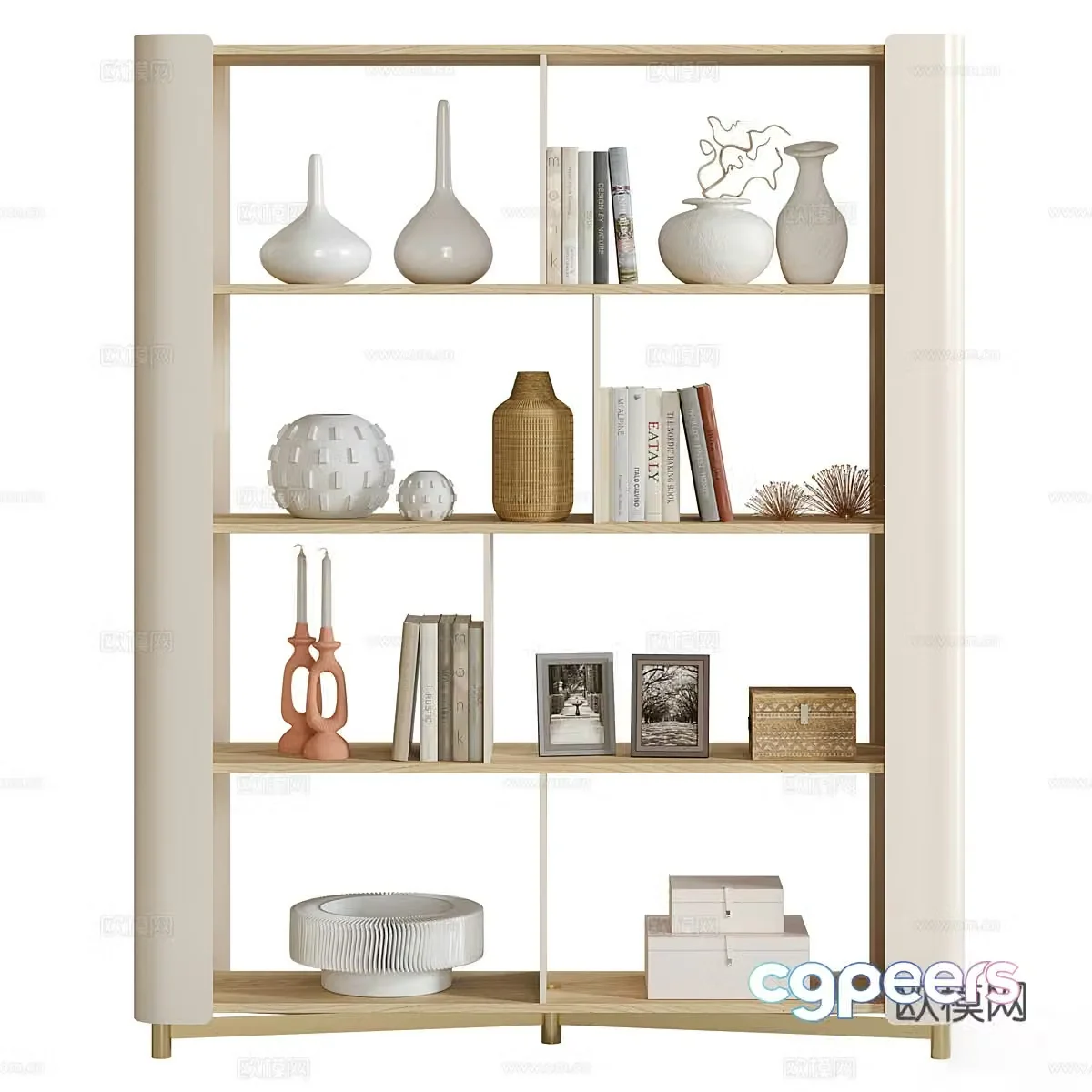 Decorative cabinet 3d model