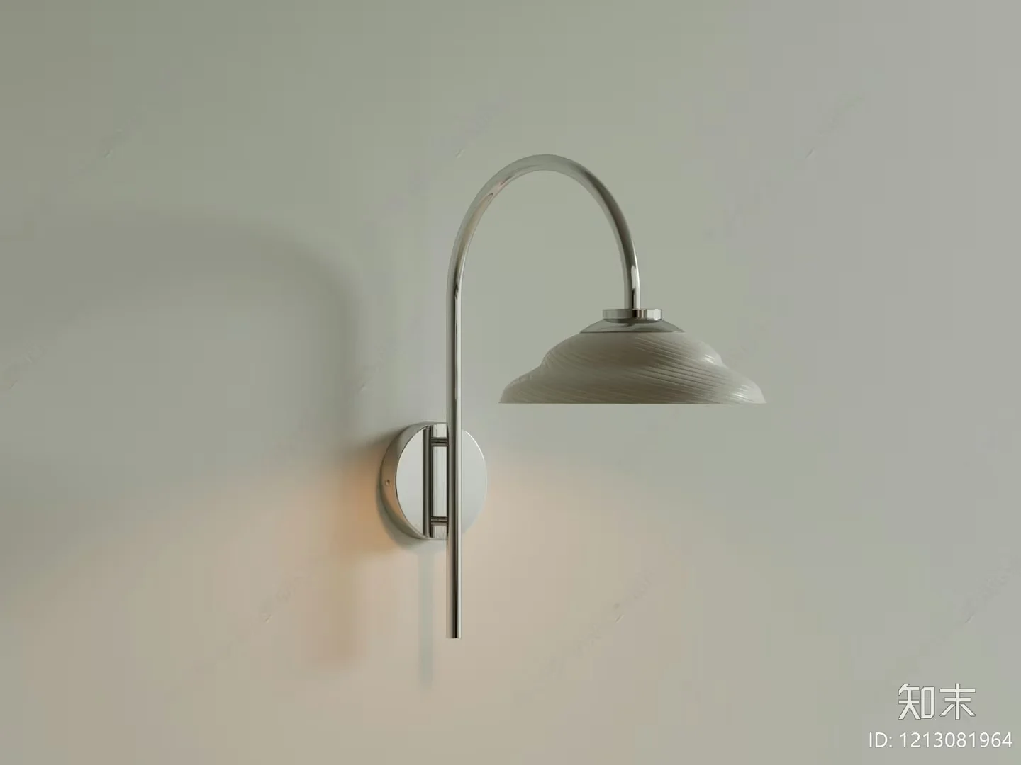 Gold Light Fixture 3D Model – 12550 – VRAY Render