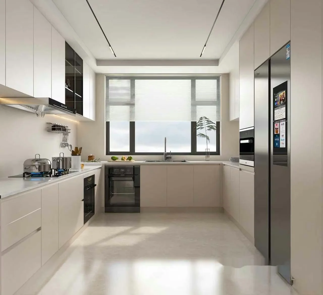 Modern Kitchen Design 3D Model – 13576 – VRAY Render