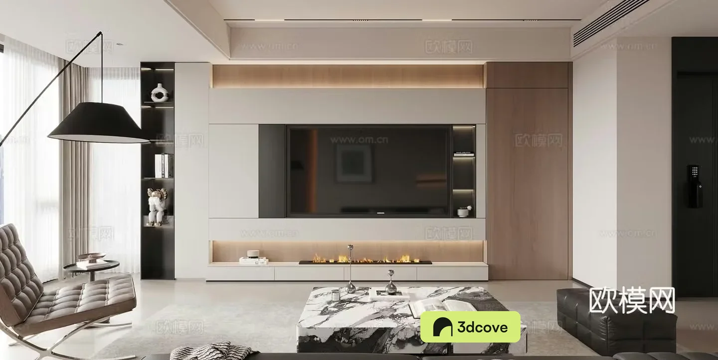 Modern Italian living room