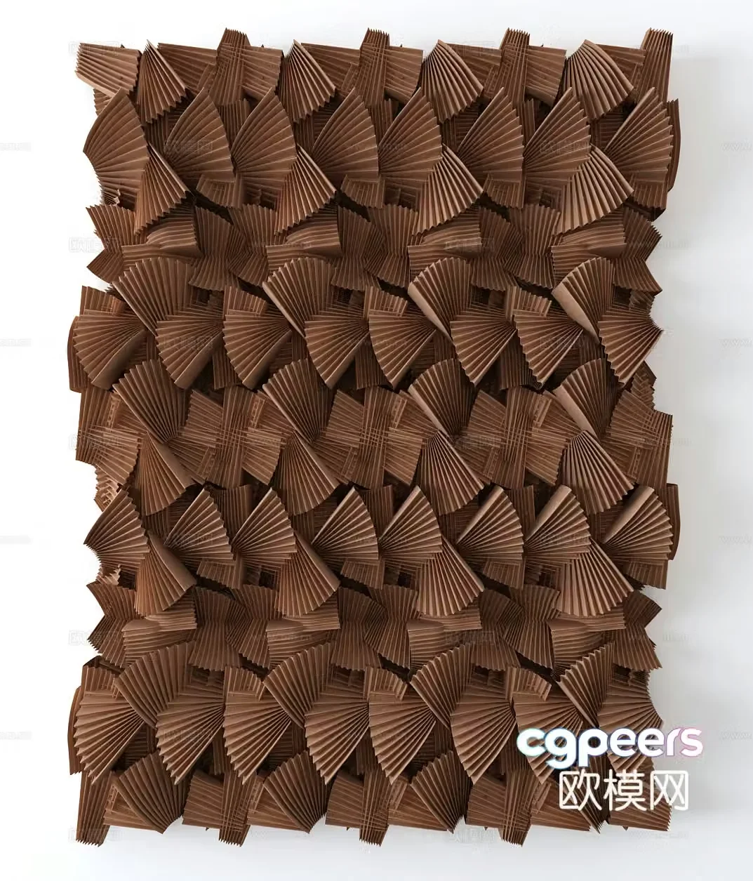 3D wall decoration model