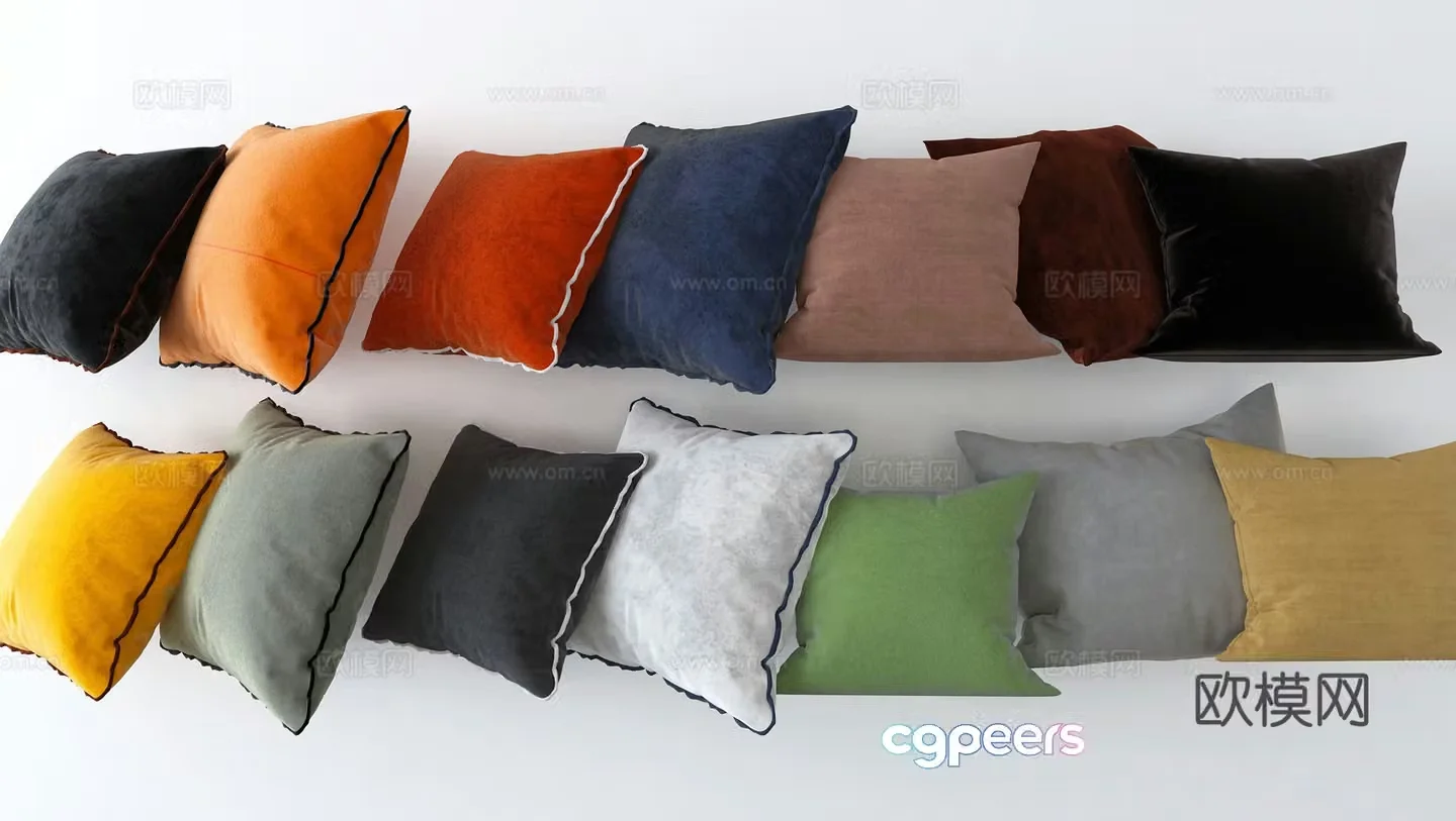 3D model of pillow