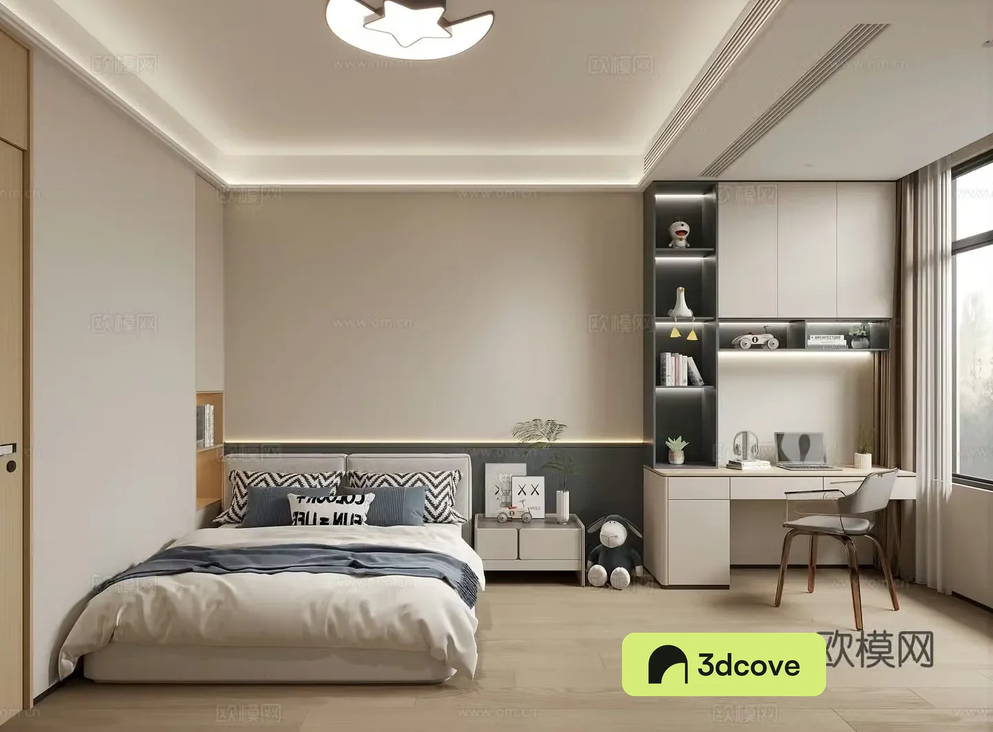 Modern bedroom