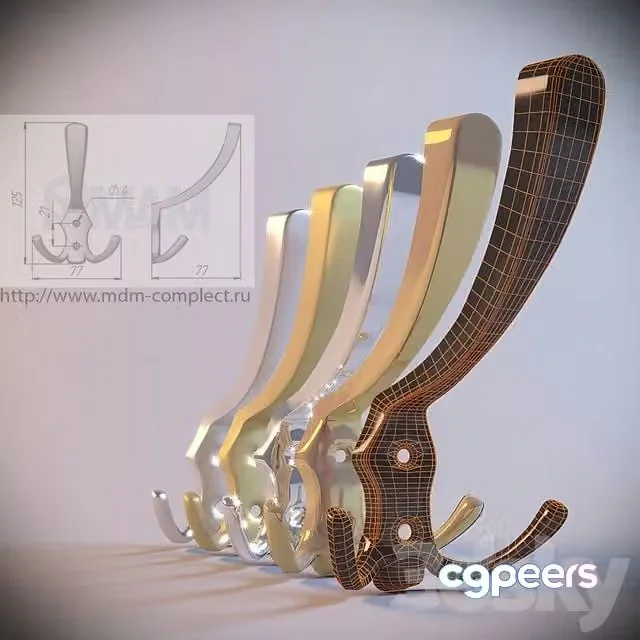 3ds Max Free – Hung hook Gamet