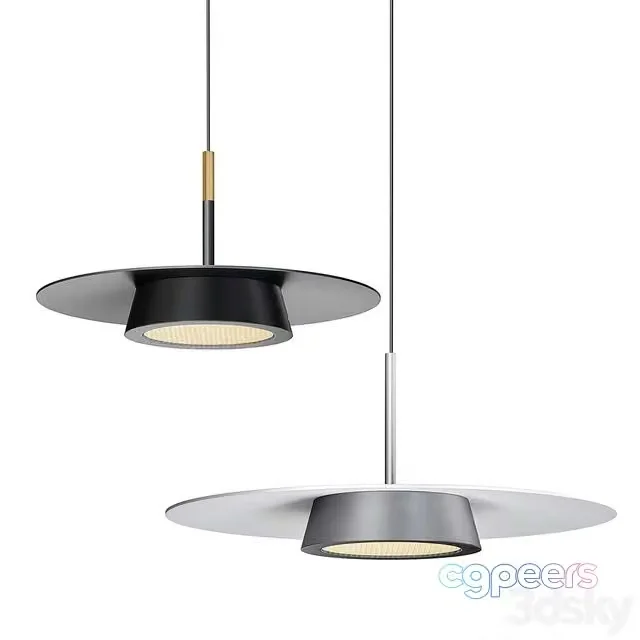 3ds Max Free – Pendant lamp El by maytoni