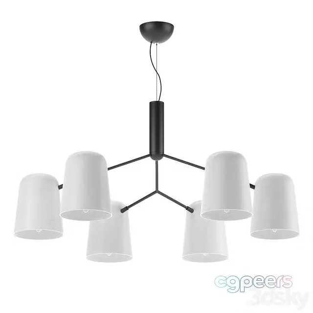 3ds Max Free – Pendant chandelier F-Promo Trick 2762-6P