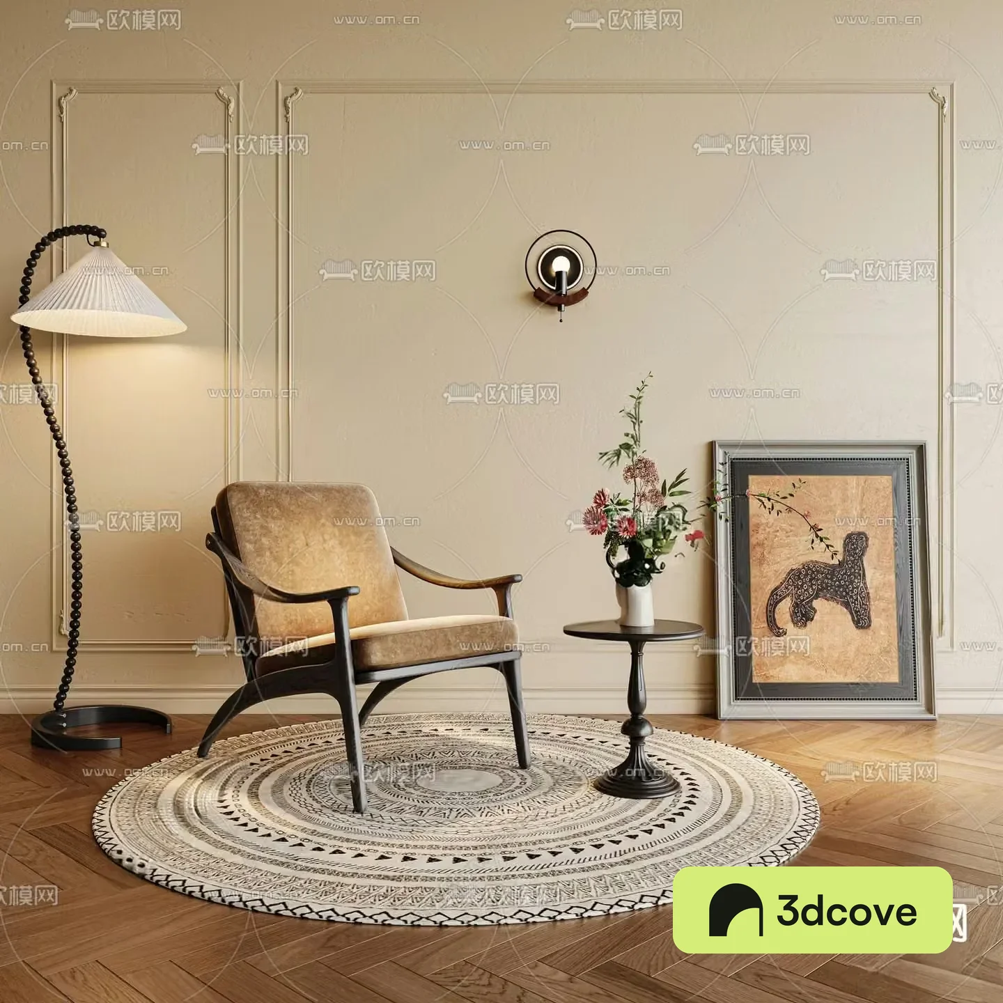 French leisure chair single chair