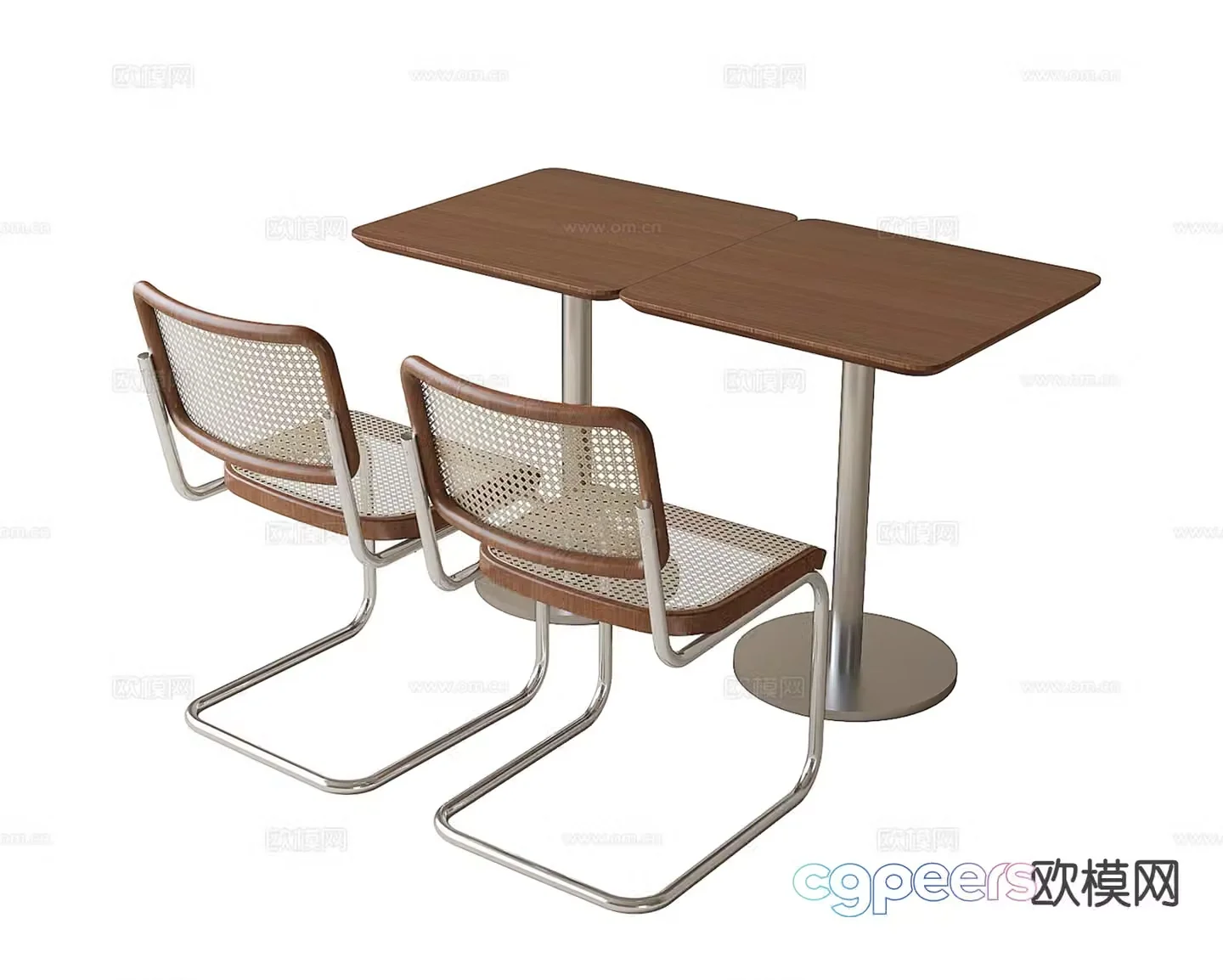 Leisure tables and chairs Negotiation tables and chairs 3d model