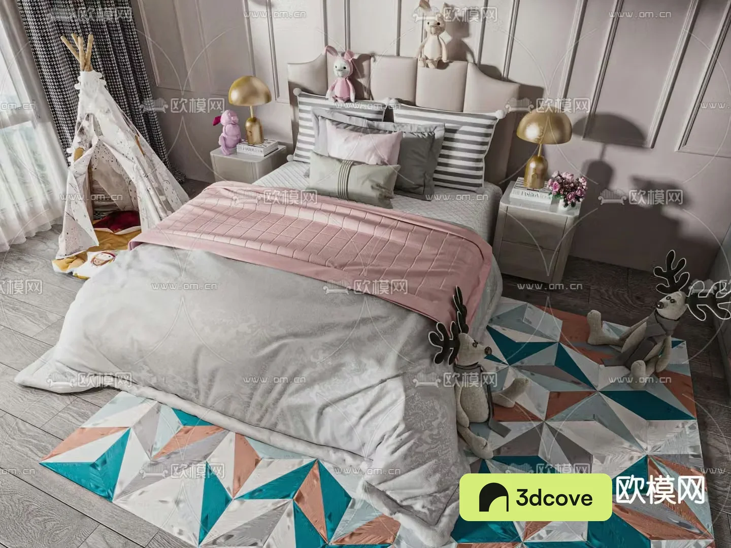 Modern children’s bed