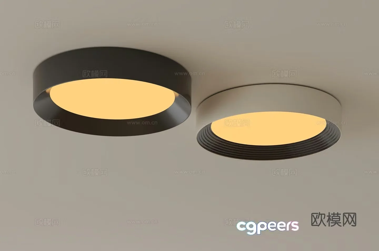 Modern medieval ceiling light Bedroom ceiling light Creamy air ceiling light Round ceiling light Children’s room 3D model