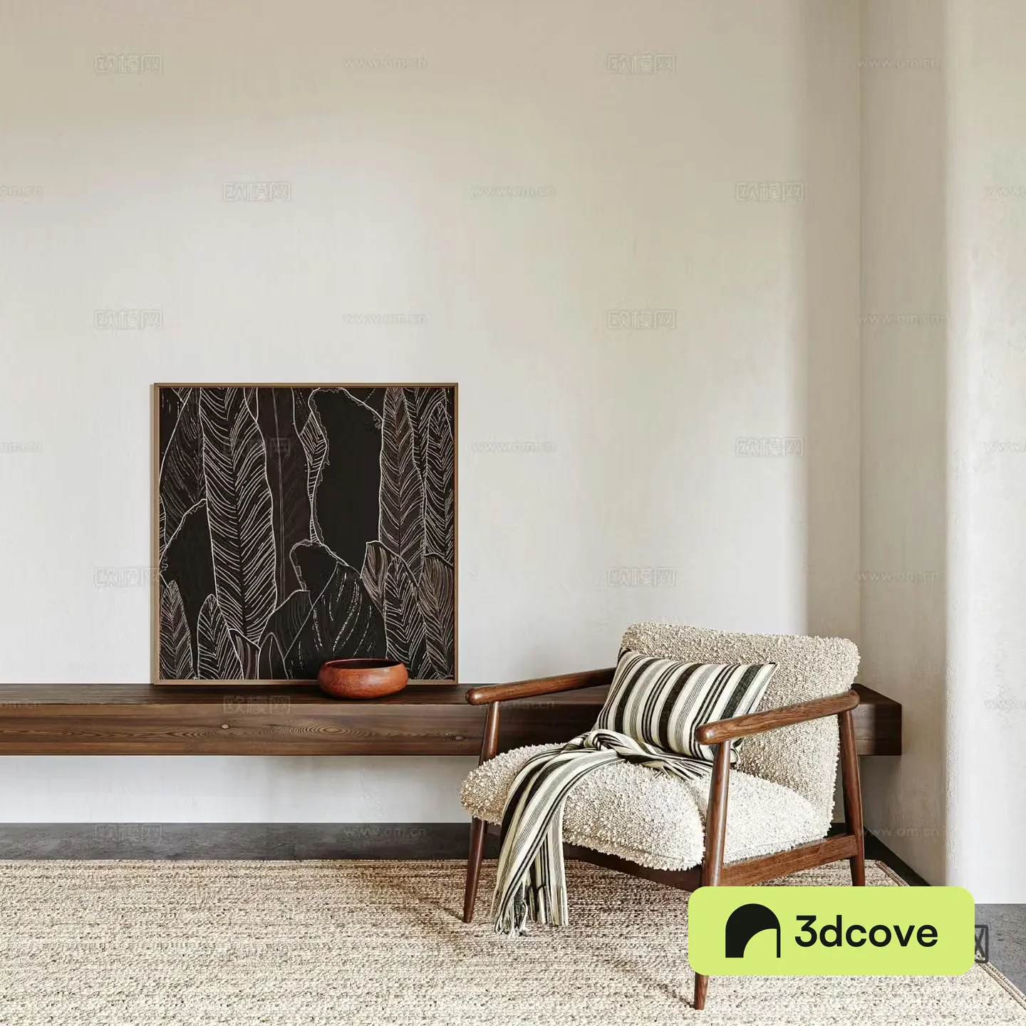 wabi-sabi chair armchair leisure chair