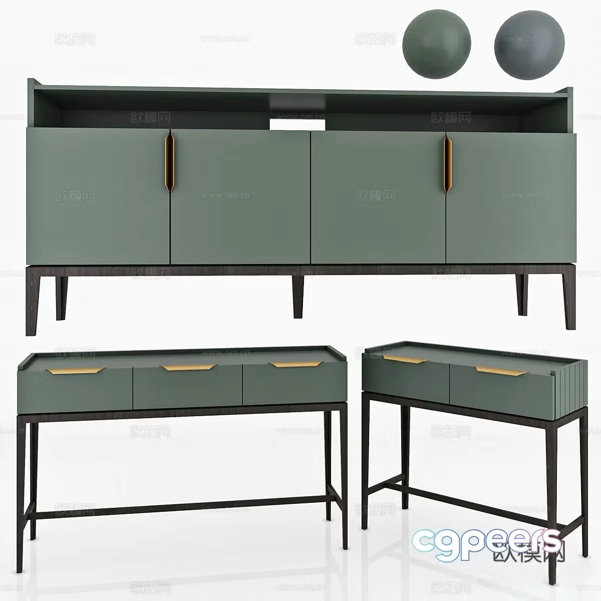 Side cabinet 3D model