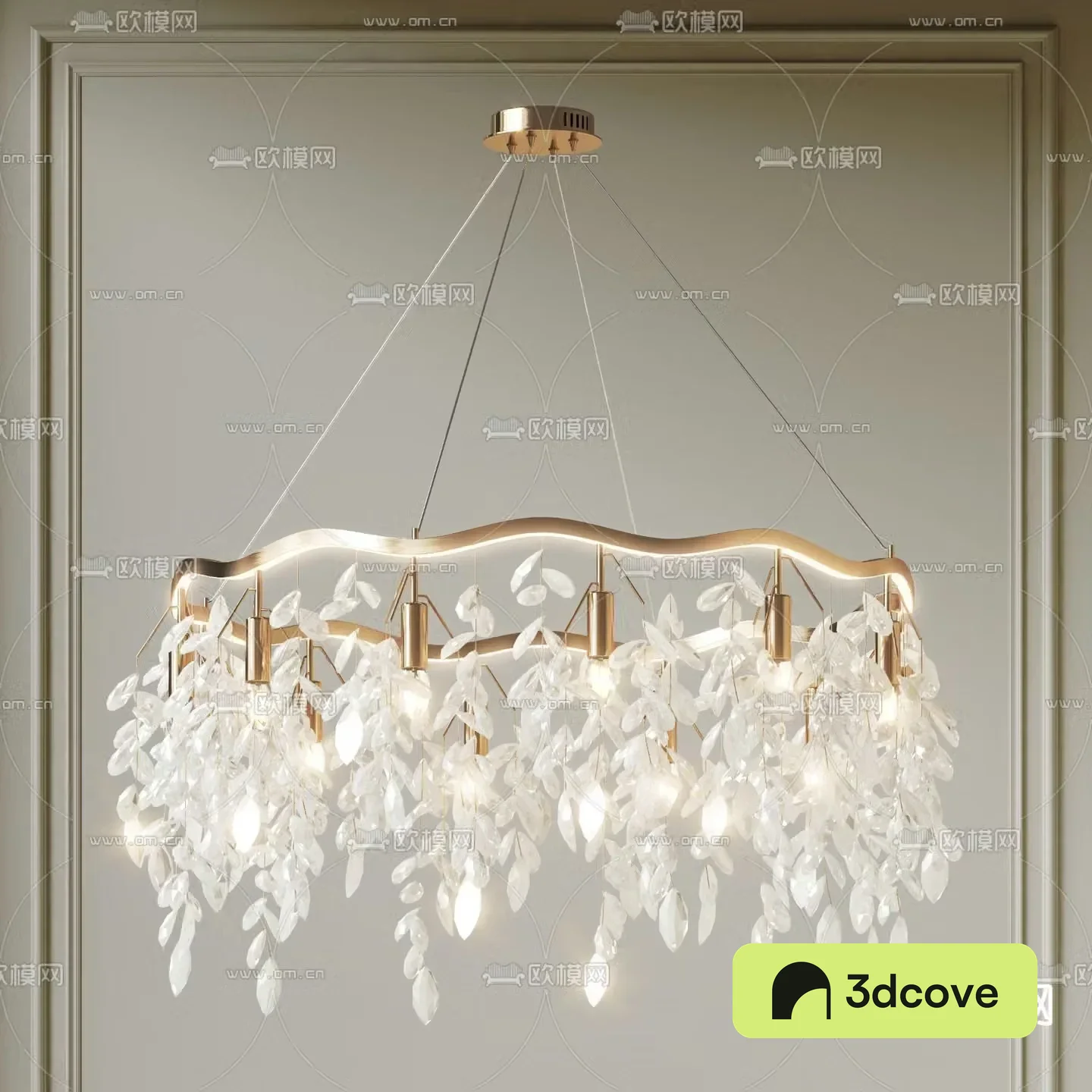 Crystal chandelier