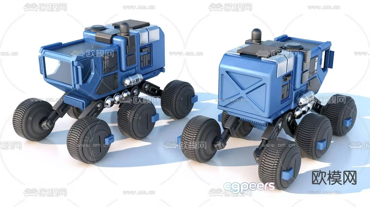 Toy truck special vehicle 3d model