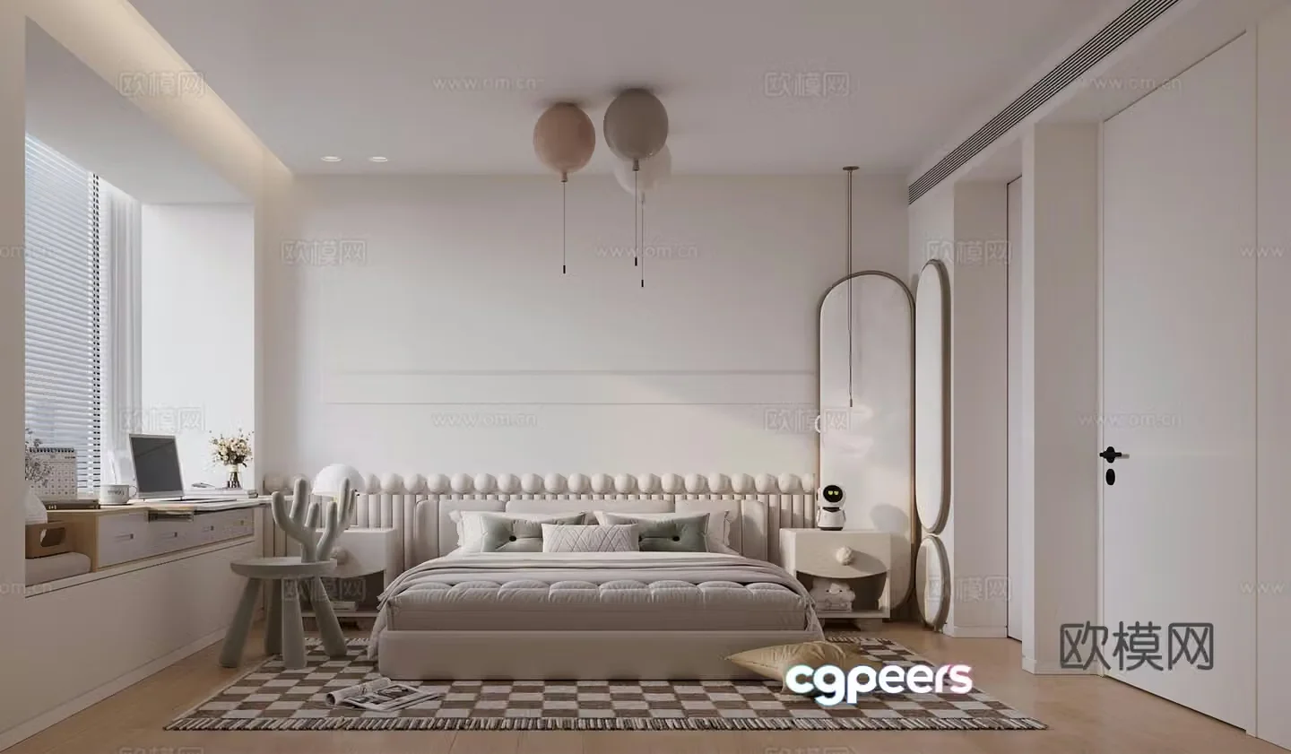Kids room 3d model
