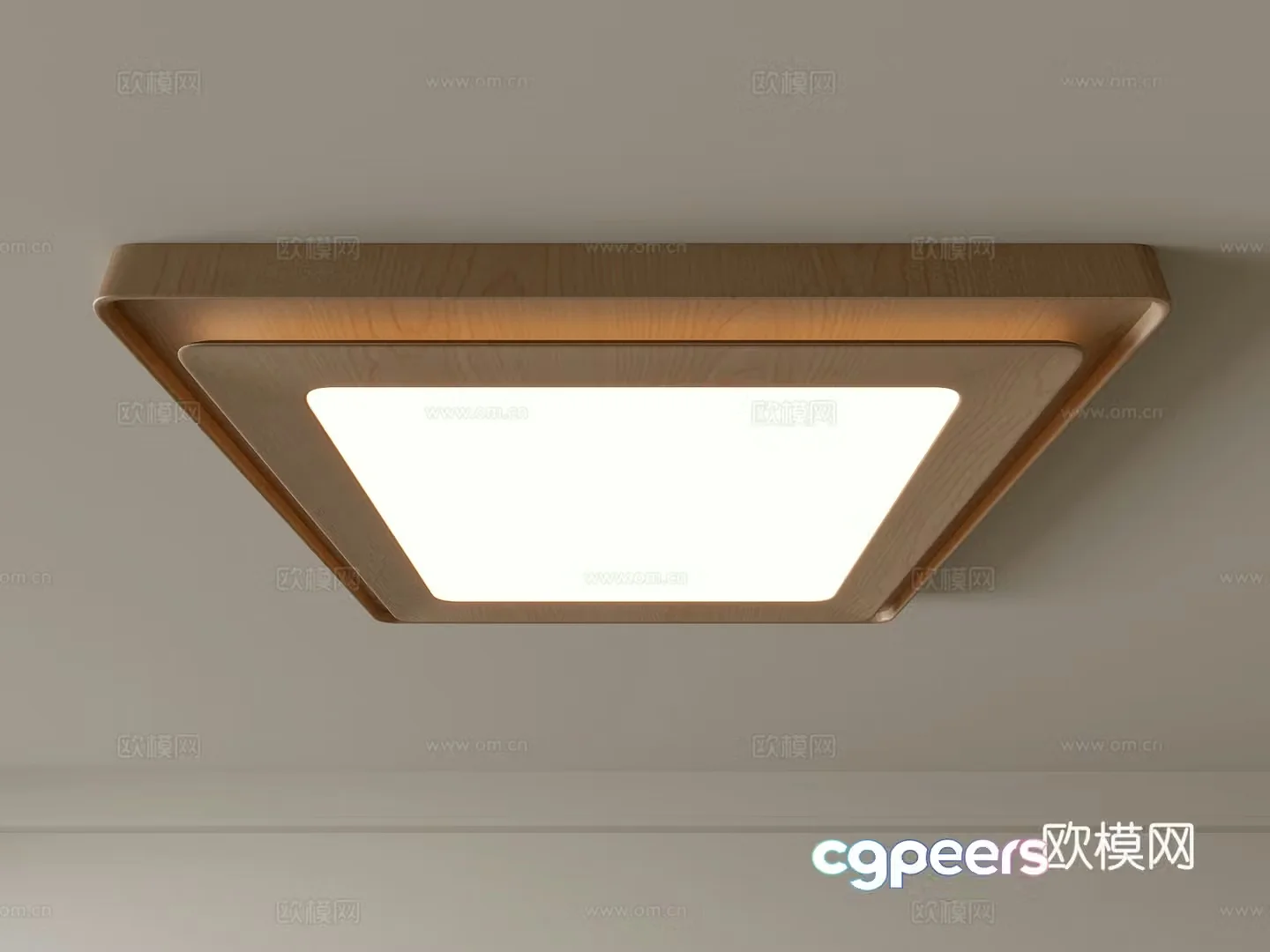Modern ceiling lamp Geometric ceiling lamp Bedroom lamp Artistic shaped lamp Fashion living room lamp 3D model