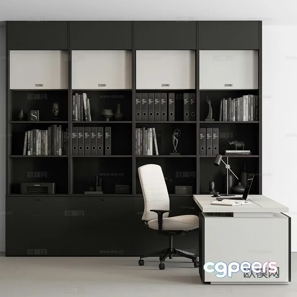 Bookcase 3d model